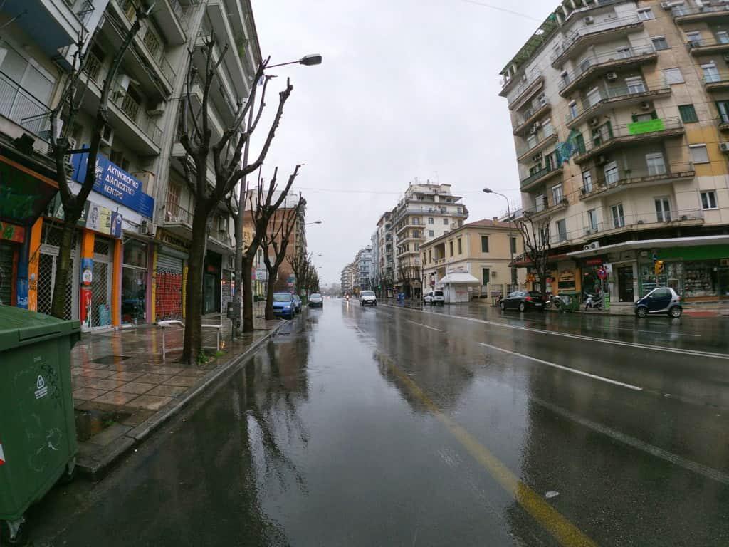 Απαγόρευση κυκλοφορίας Θεσσαλονίκη